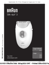Braun Legs & Body 3370, Legs 3180, 3175, 3170, Silk-épil 3 Používateľská príručka