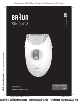 Braun Legs & Body 3380,  Silk-épil 3 Používateľská príručka