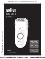 Braun Legs,  Body & Face 5580,  Legs & Body 5380,  Legs 5-329,  5180/5185,  Silk-épil 5 Používateľská príručka
