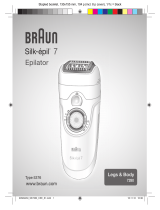 Braun Legs & Body 7280,  Silk-épil 7 Používateľská príručka
