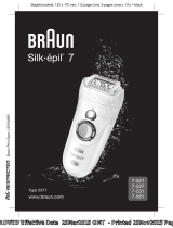 Braun 7-521, 7-527, 7-531, 7-561, Silk-épil 7 Používateľská príručka