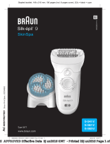 Braun 9-941 V,  9-961 V,  9-969 V,  Silk-épil 9 SkinSpa Používateľská príručka