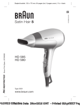 Braun HD 580 Používateľská príručka