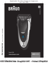 Braun MG 5090 Používateľská príručka
