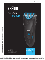 Braun CruZer5, face Používateľská príručka