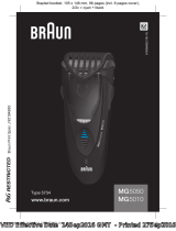 Braun MG 5050 Používateľská príručka