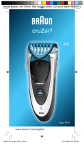 Braun Z50, CruZer3 Používateľská príručka