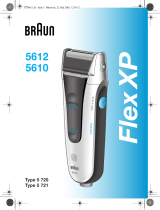 Braun 5612, 5610, Flex XP Používateľská príručka