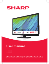Sharp LC-24CHG6002E Používateľská príručka