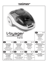 Zelmer Voyager Twix 01Z014 ST Používateľská príručka