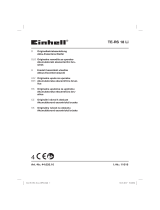 EINHELL TE-RS 18 Li-Solo Používateľská príručka