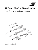 ESAB RT Robo Welding Torch System Používateľská príručka