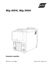 ESAB Mig 4004i, Mig 5004i Používateľská príručka