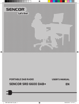 Sencor SRD 6600 Používateľská príručka