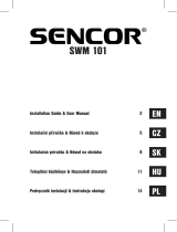 Sencor SWM 101 Používateľská príručka