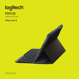 Logitech Focus keyboard case for iPad mini 4 Návod na inštaláciu