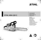 STIHL MSA 220 C Používateľská príručka