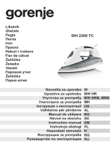 Gorenje SG-5058 Používateľská príručka