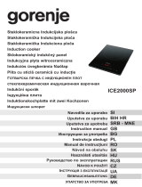Gorenje ICE2000SP Používateľská príručka