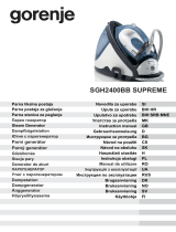 Gorenje SGH2400BB SUPREME Používateľská príručka