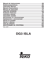 Teka DG3 985 ISLAND Používateľská príručka