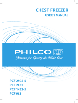 Philco PCF 983 Návod na obsluhu