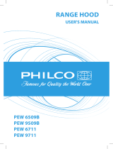 Philco PEW 6509 B Návod na obsluhu
