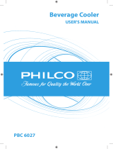 Philco PBC 6027 Návod na obsluhu