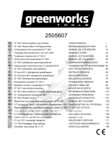 Greenworks GD60LM51SP Používateľská príručka