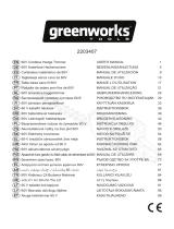 Greenworks GD60HT Návod na obsluhu