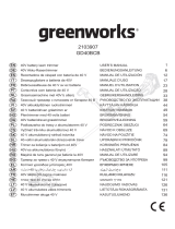 Greenworks GD40BCB Návod na obsluhu