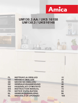 Amica UM130.3 Používateľská príručka