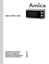 Amica AMG20M70GBIV Používateľská príručka