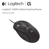 Logitech G400S (910-003425) Používateľská príručka