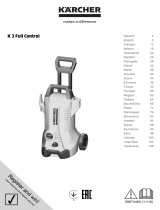 Kärcher K 3 Full Control Používateľská príručka