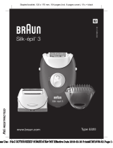 Braun Legs&body SE 3-440 Používateľská príručka