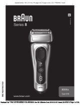 Braun 8345s Black Používateľská príručka