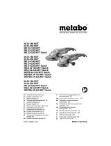 Metabo WEPBA 26-180 MVT Quick IK Návod na používanie
