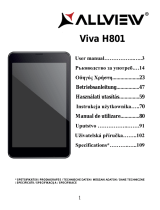 Allview Viva H801 Používateľská príručka