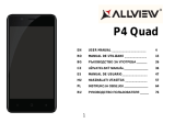 Allview P4 Quad Používateľská príručka