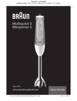 Braun MQ505 Užívateľská príručka