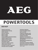 AEG Powertools BSS18XOP-0 Užívateľská príručka