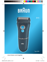 Braun 815 Používateľská príručka