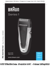 Braun 199s-1, 197s-1, 195s-1, Series 1 Používateľská príručka