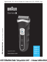Braun 360s-4, 330s-4, 320s-4, 320r-4, Series 3 Používateľská príručka