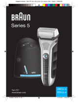 Braun 590cc-4, 550cc-4, Series 5 Používateľská príručka