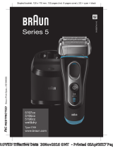 Braun 5197cc, 5195cc, 5190cc, wet&dry, Series 5 Používateľská príručka
