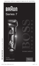 Braun 790cc-4, Series 7, limited edition, Hugo Boss Používateľská príručka