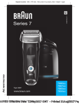 Braun 7880cc, 7867cc, 7865cc, 7850cc, Series 7 Používateľská príručka