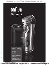 Braun 9095cc wet&dry, 9090cc, 9075cc, 9070cc, 9050cc, 9040s wet&dry, 9030s, Series 9 Používateľská príručka
